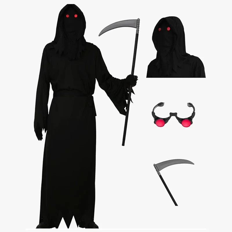 เครื่องแต่งกาย Grim Reaper สำหรับผู้ใหญ่